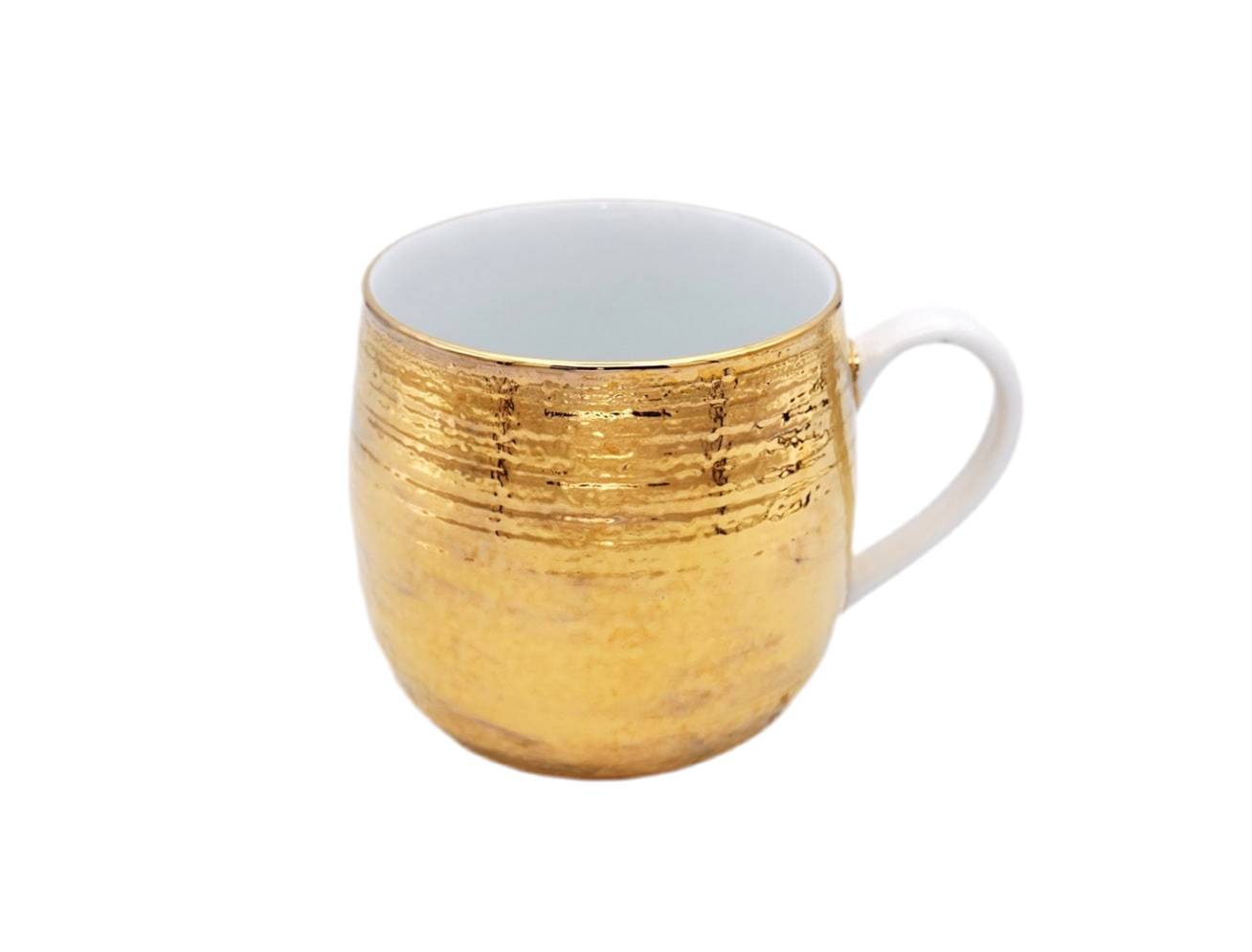 中島九条珈琲オリジナル有田焼マグカップ(金/18k Gold)