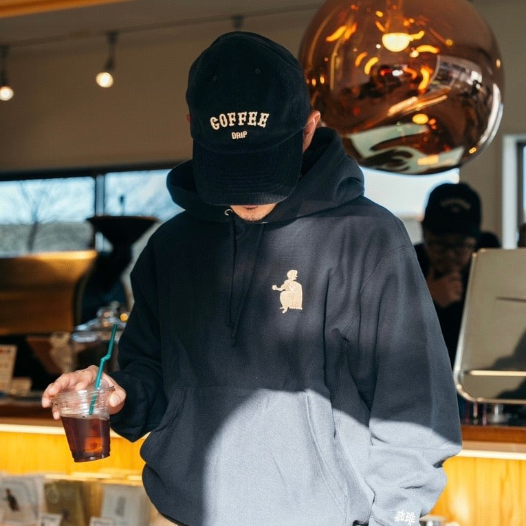(New) 中島九条珈琲5th Anniversary  Limited Edition, COFFEE DRIP HOODIE(CAFE LATTE GOLD)