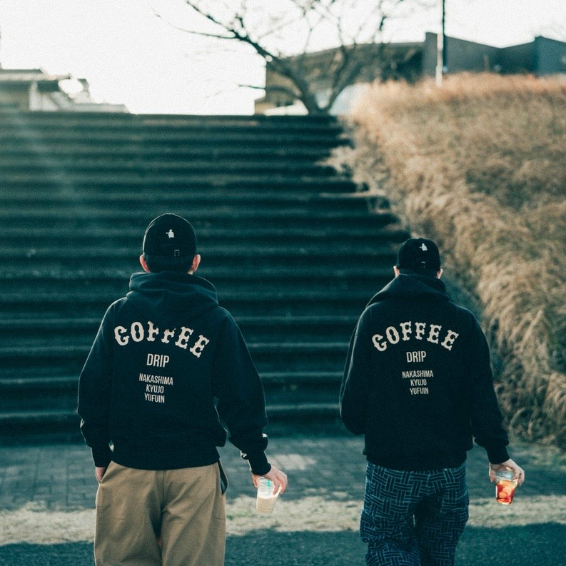 (New) 中島九条珈琲5th Anniversary  Limited Edition, COFFEE DRIP HOODIE(CAFE LATTE GOLD)