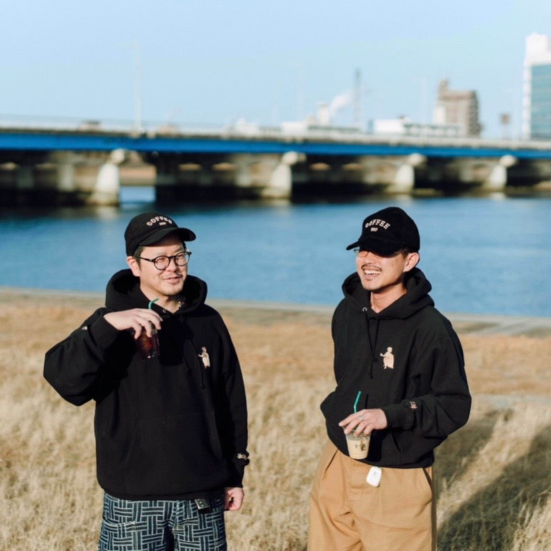 (New) 中島九条珈琲5th Anniversary  Limited Edition, COFFEE DRIP HOODIE(CAFE LATTE GOLD)