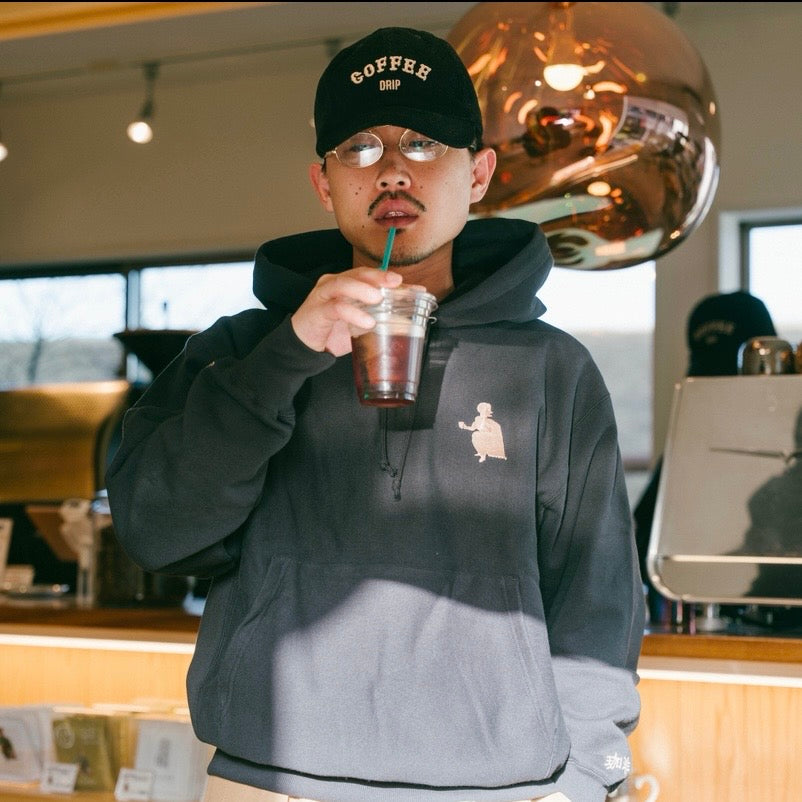 (New) 中島九条珈琲5th Anniversary  Limited Edition, COFFEE DRIP HOODIE(CAFE LATTE GOLD)