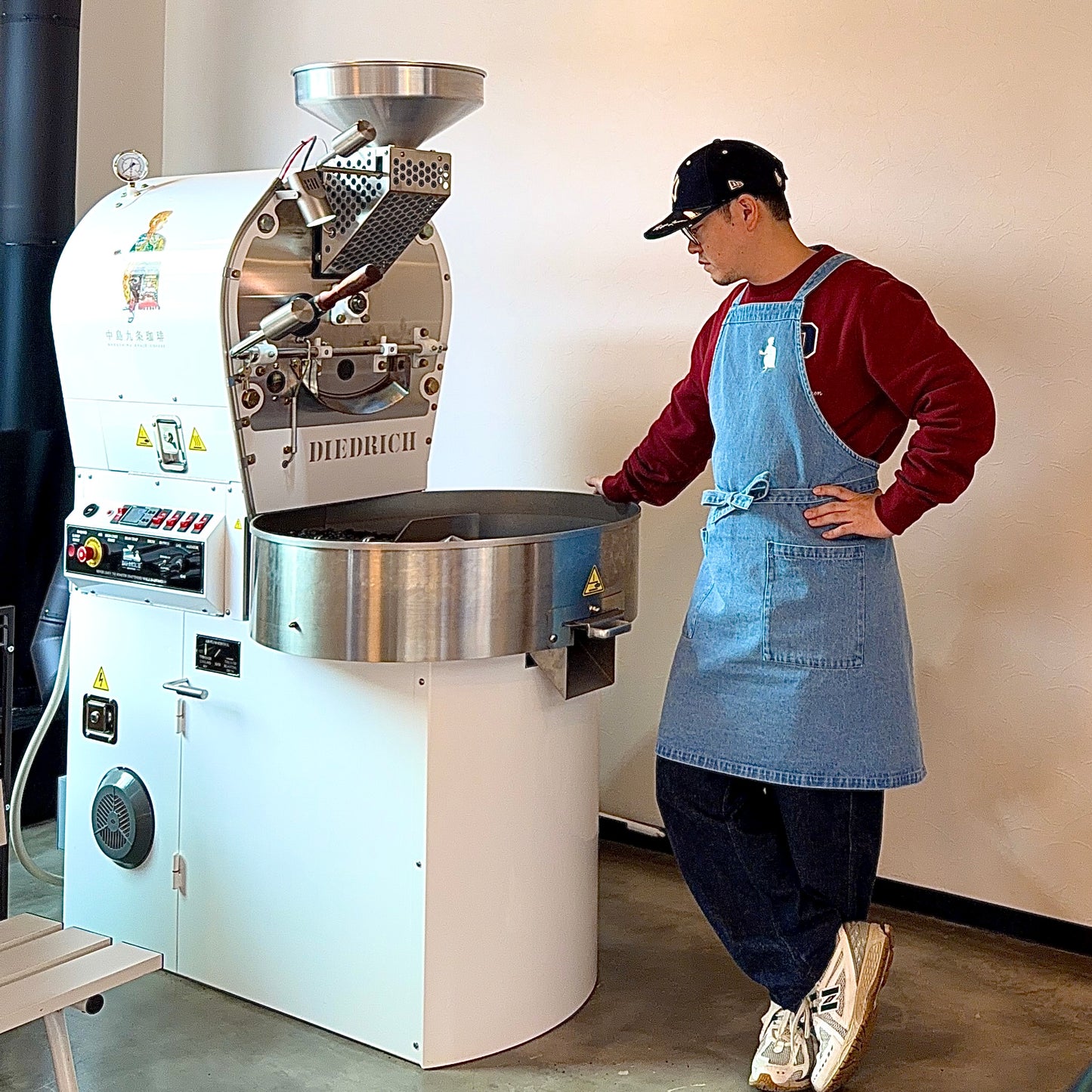 中島九条珈琲オリジナルバリスタエプロン