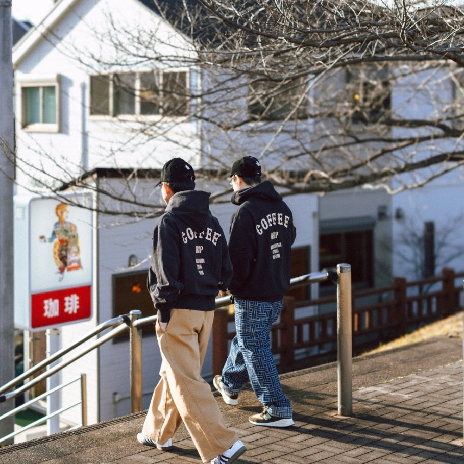 (New) 中島九条珈琲5th Anniversary  Limited Edition, COFFEE DRIP HOODIE(CAFE LATTE GOLD)