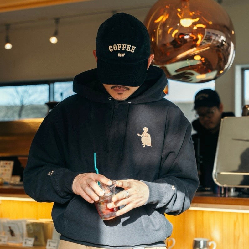 (New) 中島九条珈琲5th Anniversary  Limited Edition, COFFEE DRIP HOODIE(CAFE LATTE GOLD)